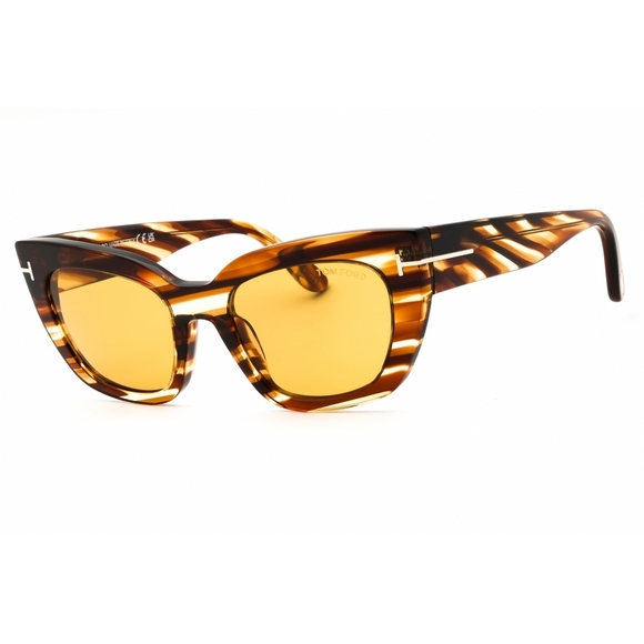 NWT Tom Ford FT1190 Blonde Havana Cat Eye 53mm Sunglasses Tom Ford FT1190 Sunglasses | Select Eyewear main image 3